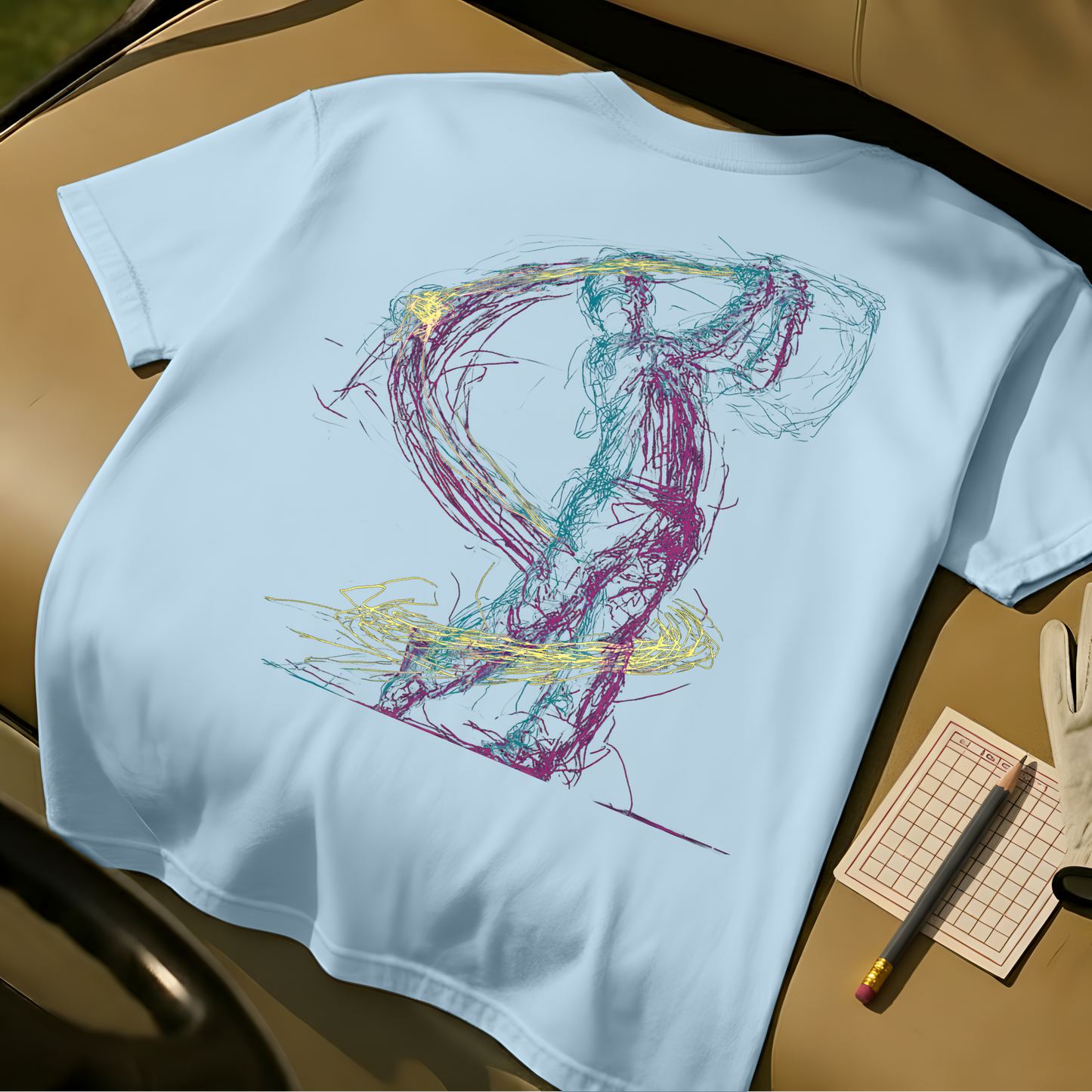 The Drive T-Shirt - Chambray