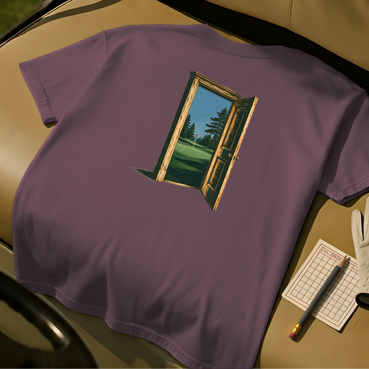 Through the Pines T-Shirt - Berry