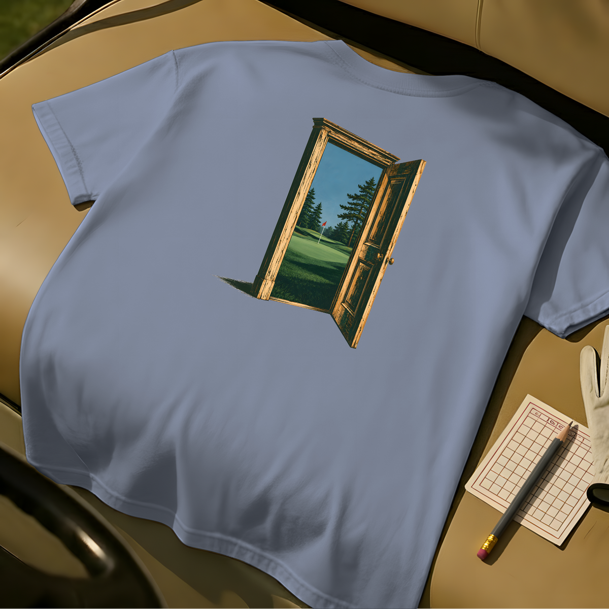 Through the Pines T-Shirt - Blue Jean