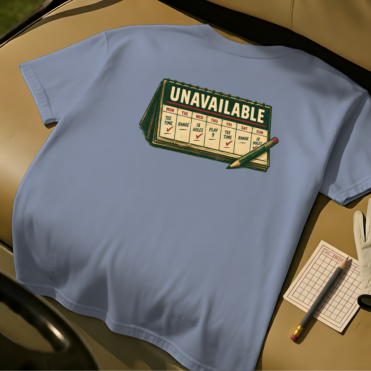 Unavailable T-Shirt - Blue Jean