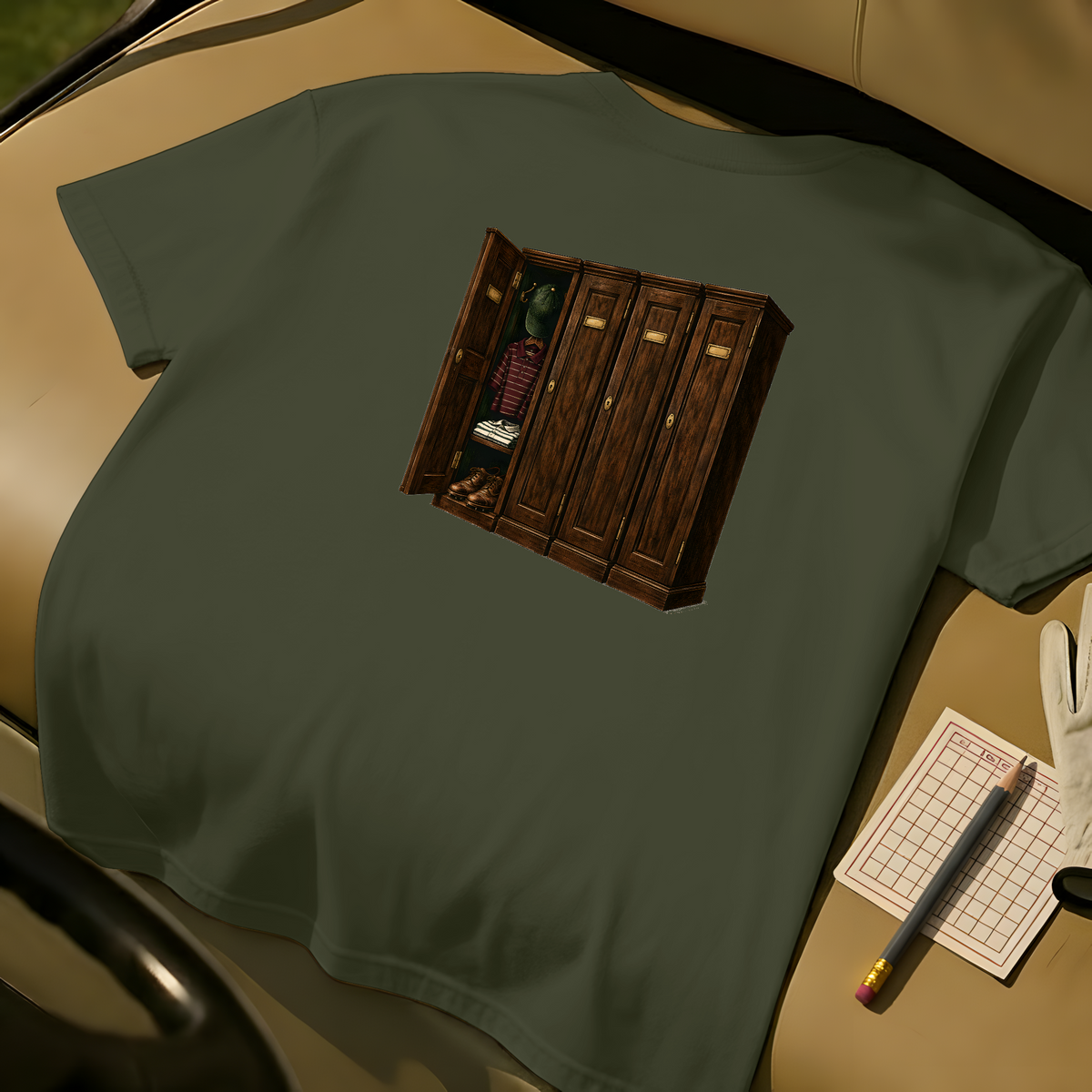 Usual Foresome T-Shirt - Moss